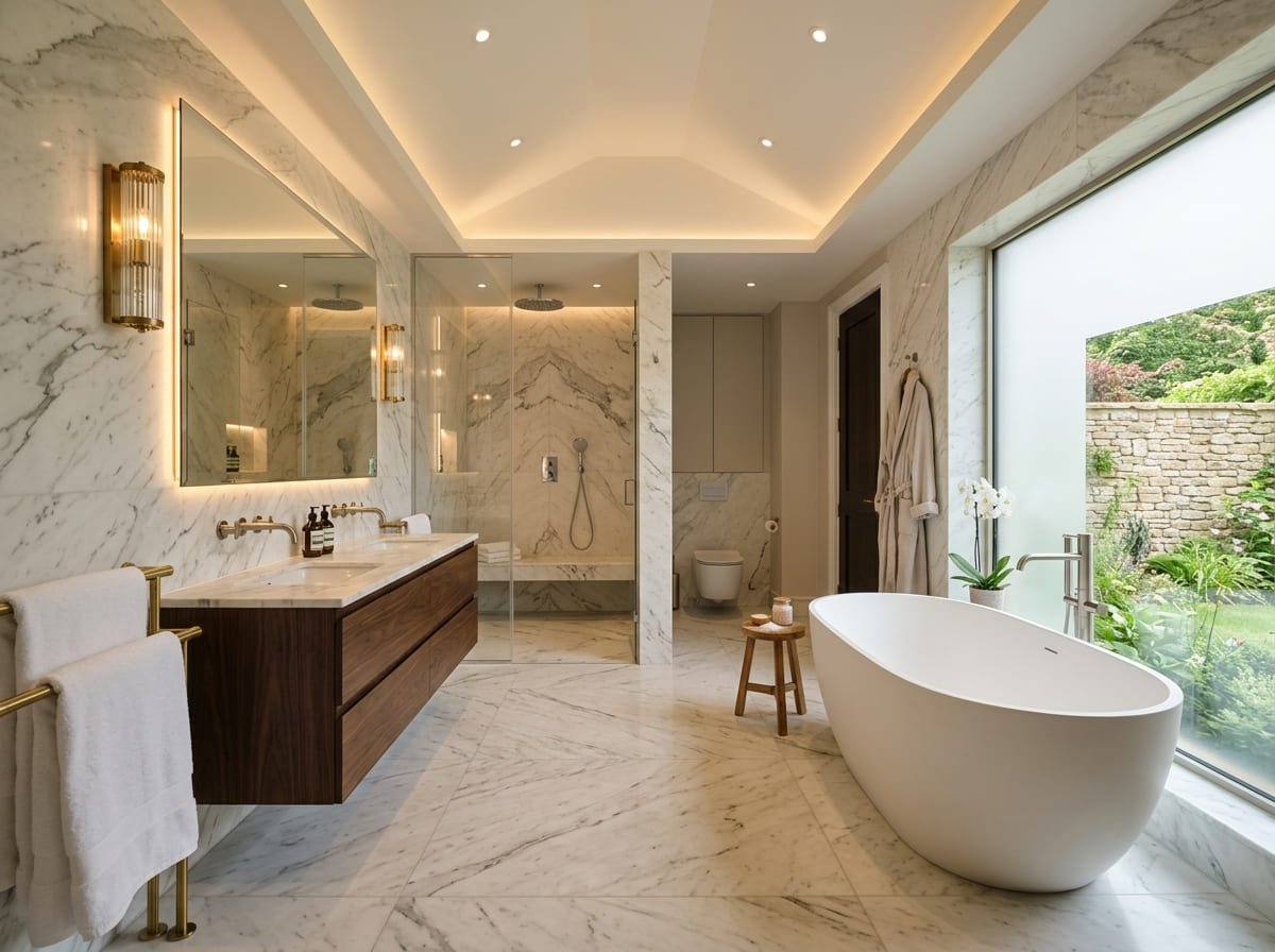 Custom Bathroom Renovation in Kingston Springs